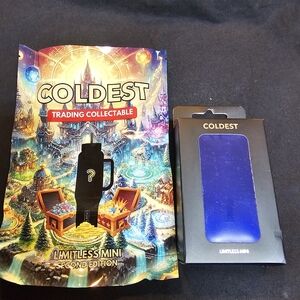 (UNISEX) COLDEST LIMIITLESS SECOND EDITION MINI KEYCHAIN (OPENED)